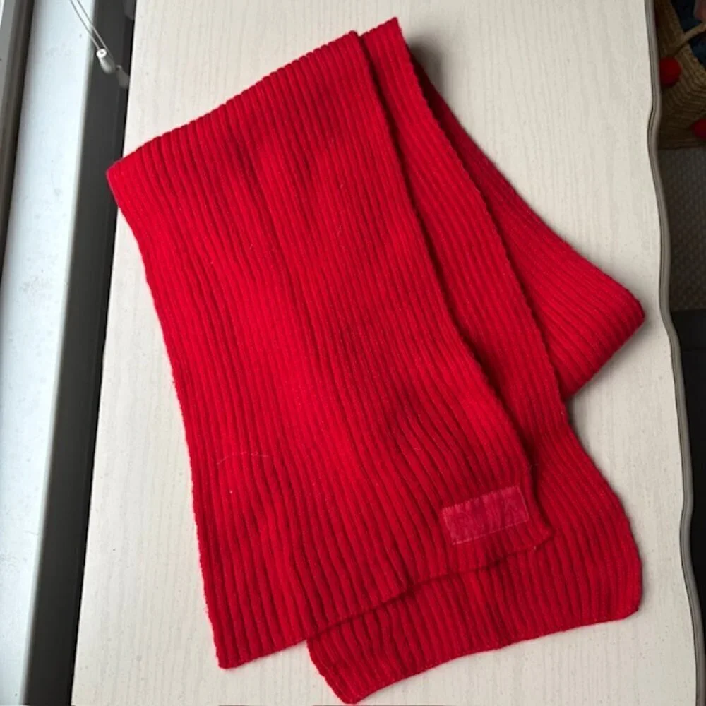PINK Victoeria's Secret Red Scarf